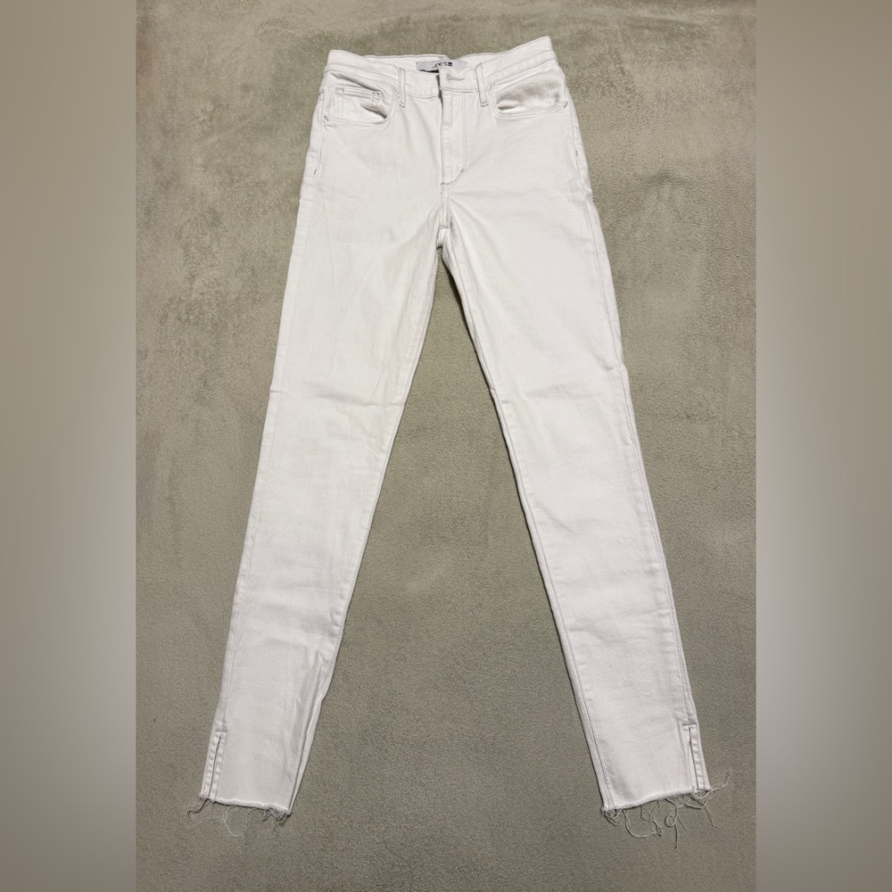 Women's Joe's Jeans High Rise Skinny Ankle White Stretch Size 26